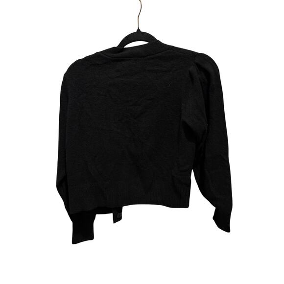 NWT Old Navy Button Front Black Sweater Womens Size XS - Picture 4 of 4